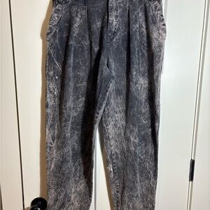 Vintage Que Pasa 100% Cotton‎ Black Acid wash Jeans size 13